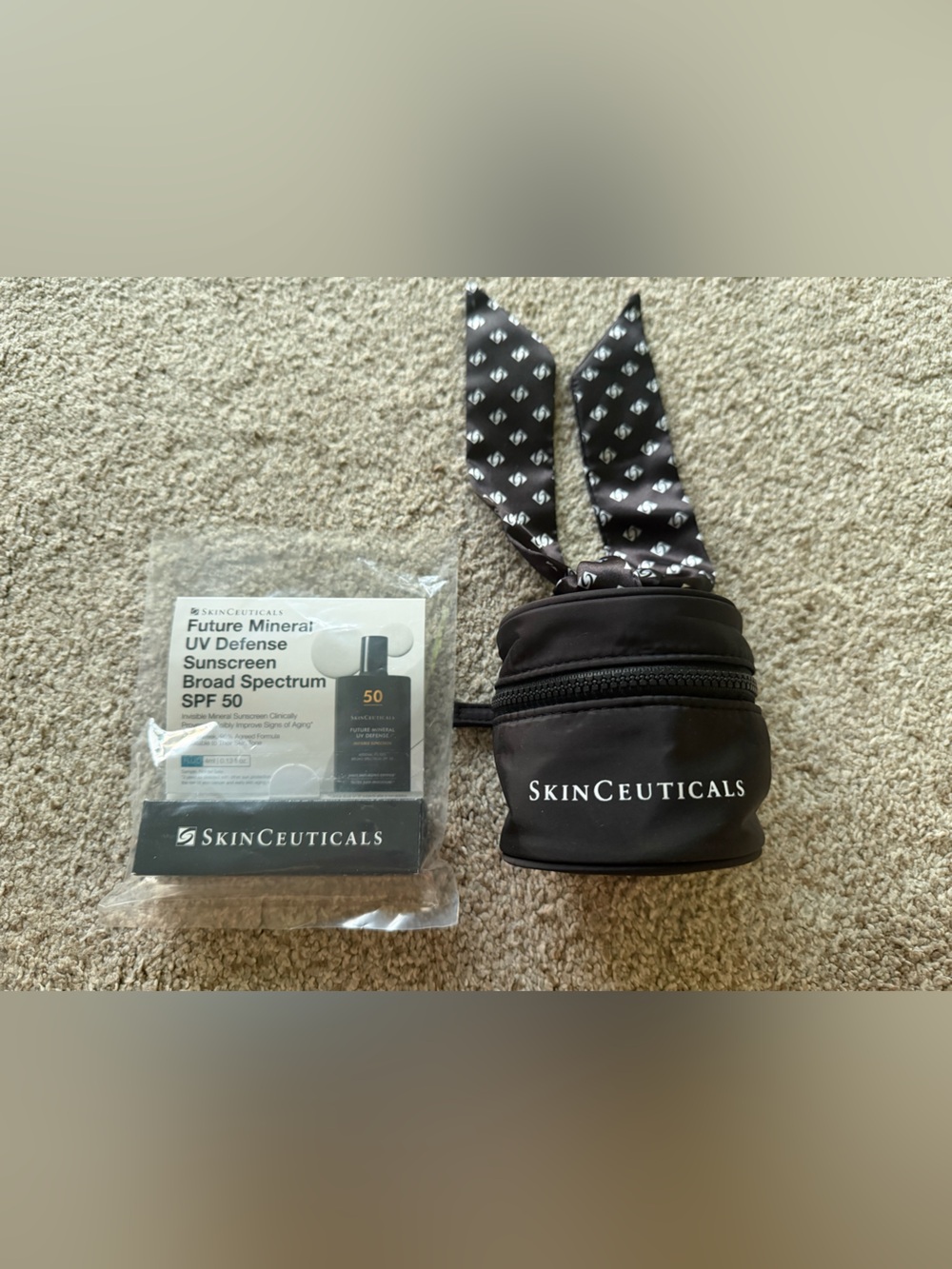 NEW SkinCeuticals Future Mineral UV Defense Sunscreen SPF 50 (4ml) + Vanity Case